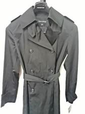 BNWT  Anne Klein trench coat black SIZE:S & extra long RRP: $199  