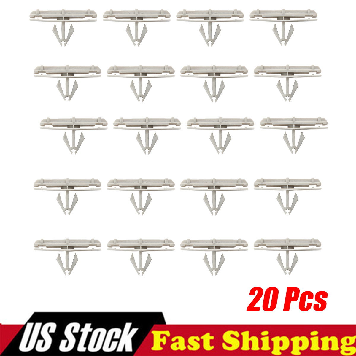 20pcs Fender Flare Moulding Clip 55157055-AA Fit Chrysler Jeep Liberty Wrangler