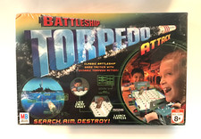 BATTLESHIP TORPEDO ATTACK; BOARD GAME 2007 MILTON BRADLEY (HASBRO) AGES