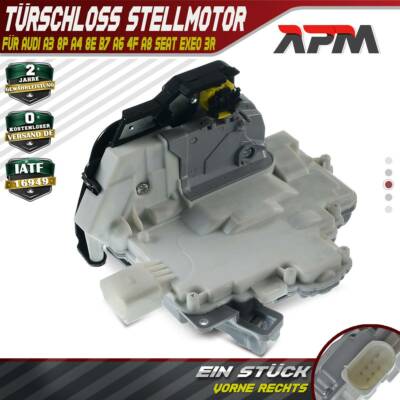 STELLMOTOR TÜRSCHLOSS ZV VORNE RECHTS FÜR AUDI A4 8K B8 BJ 07-09 Q5 8R