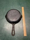 Griswold Cast Iron Skillet No. 3 Small Block Logo Erie, PA. 709 I w/ Groove