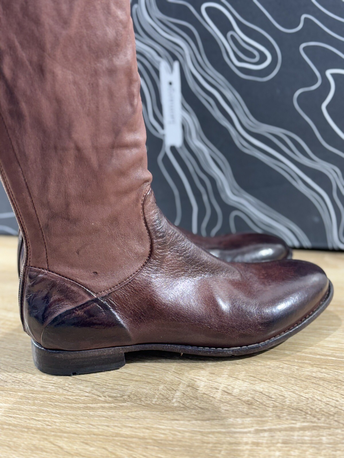 Bottines Western Chippewa Cuir Femme – 190W60 – Taille 10M – Made In USA Vintage