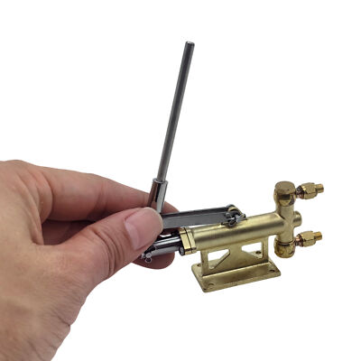 Microcosm M8 live steam engine boiler hand feed pump