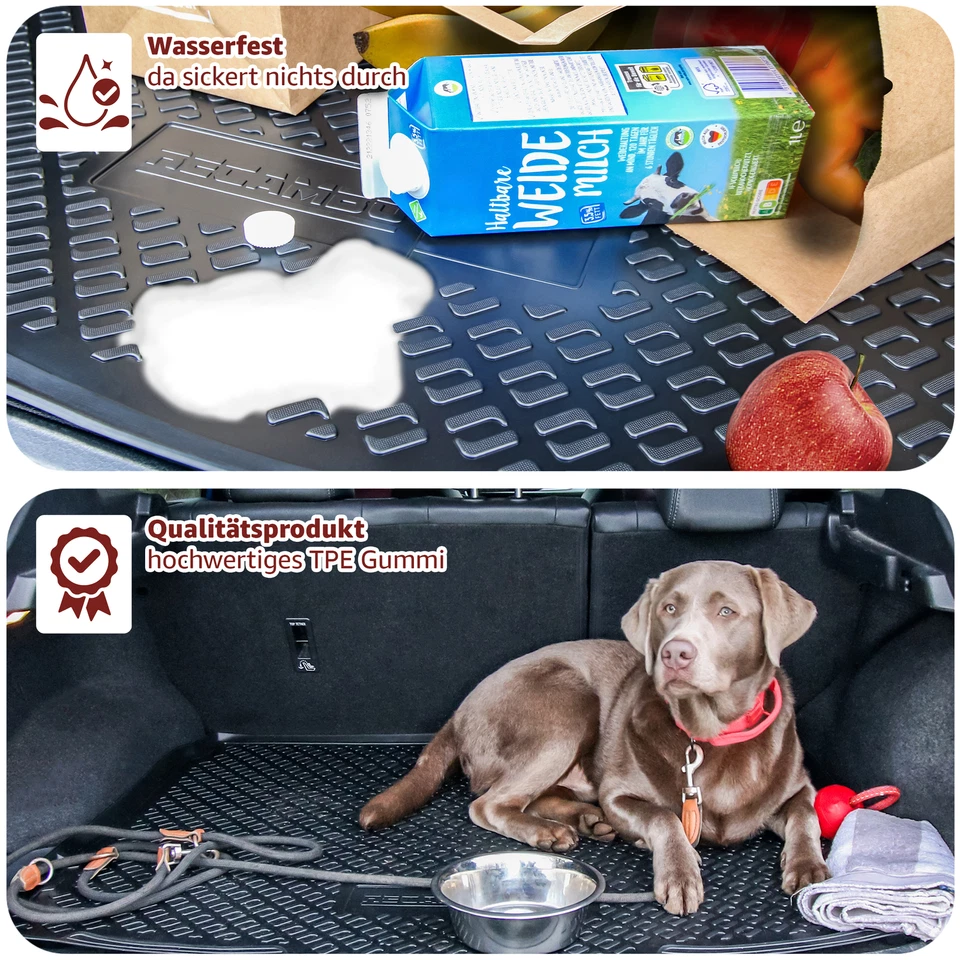 Floor Mats & Boot Liner Set Fits VW Touareg I | Type 7L | 2002-2010 - Image 3 of 4