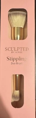SCULPTED BY AIMEE CONNOLLY Double-Ended Sippling Duo Makeup Brush from Sculpted by Aimee