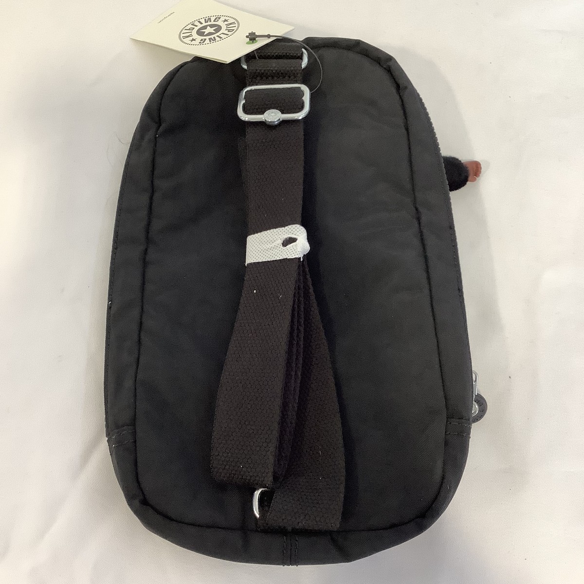 Kipling Black Nylon Flap Backpack with Front Zip Pocket Kipling City Pack Mini Printed Backpack | Altman Luggage  main image 2