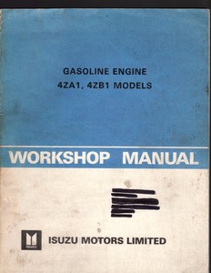 4zb1 Isuzu Engine Manuals
