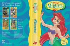 Disney's The Little Mermaid Read Along CD Cassette READ