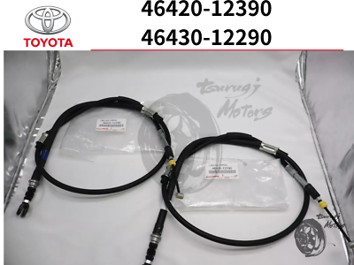Toyota Genuine Corolla Levin parking brake cable 46420-12390 46430