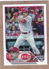 Spencer Steer 2023 Topps #489 RC Cincinnati Reds