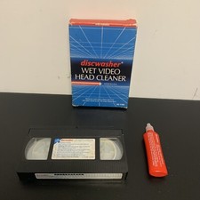 Discwasher VCR/VHS Wet Video Head Cleaner Parts Only 