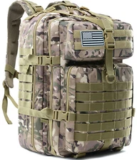 Military Tactical Backpack 30L-70L Large Outdoor Men 3 Day Assault Pack Rucksack