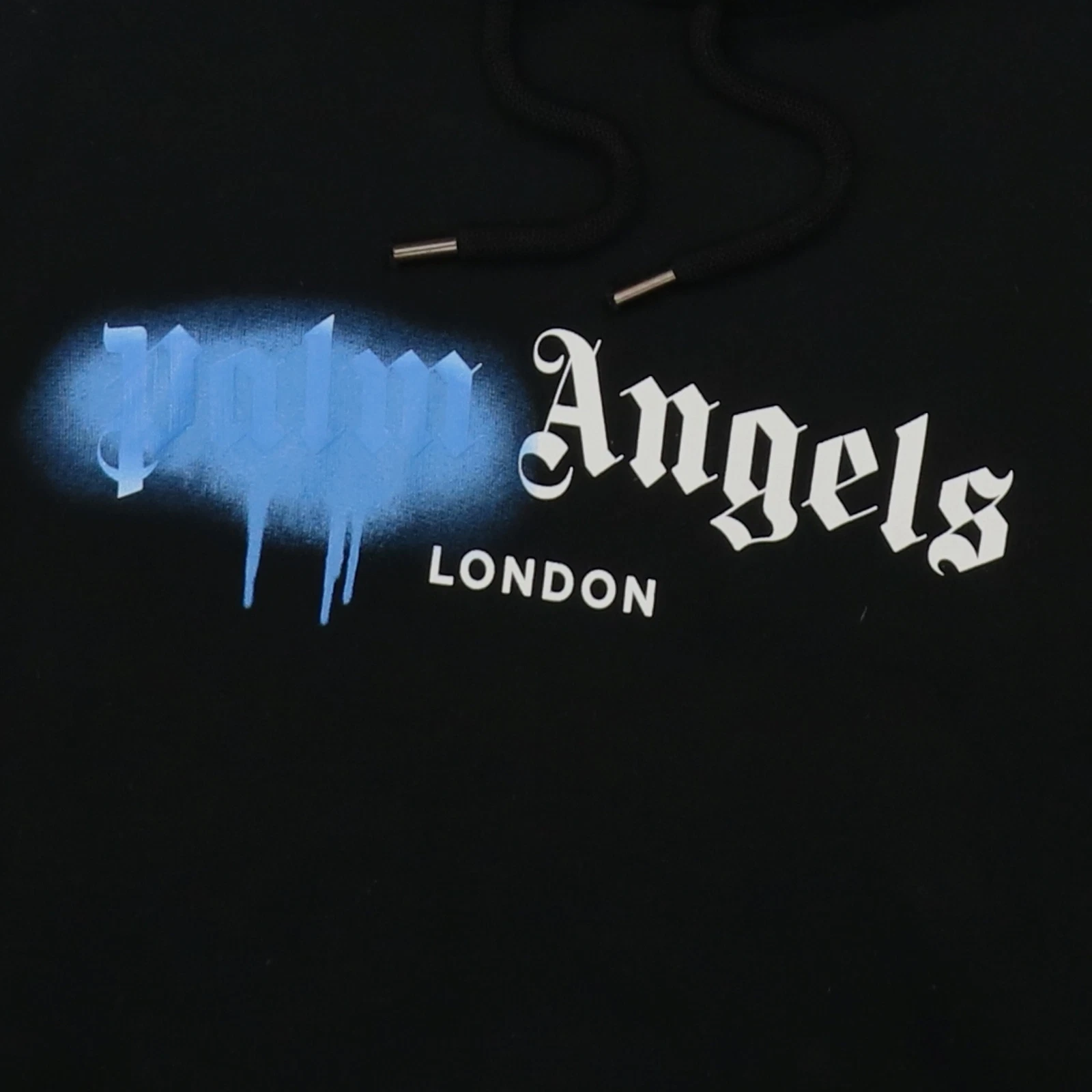 Felpa con cappuccio Palm Angels Sprayed London taglia S nera