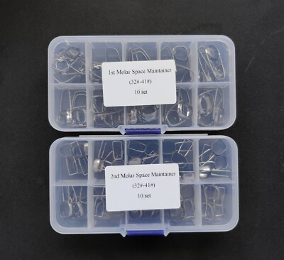 Dental Orthodontic Band and Loop Space Maintainer Regainer 1st 2nd Molar 32#-41#