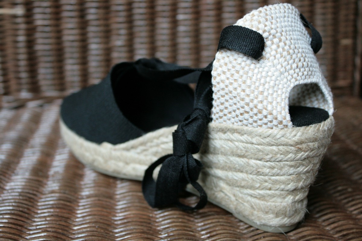 Authentic Espadrilles with Heel from Basque Country Mauléon