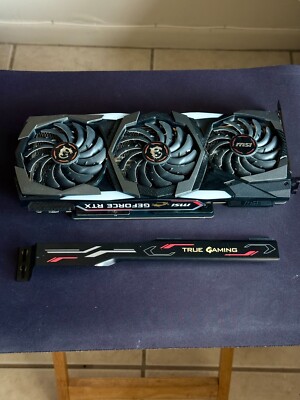 MSI GeForce RTX 2080 Gaming X Trio 8GB Brand New re-paste from
