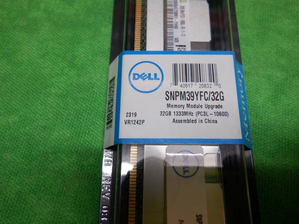 DELL Samsung SNPM39YFC/32G  32GB 4RX4 PC3L-10600L ECC REG SERVERE MEMORY NEW - Image 2 of 4