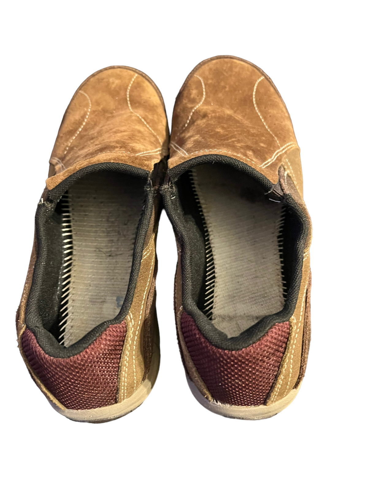 Sandali Merrell donna taglia 9 5 terra scura moc mule con grip NO SOLETTE