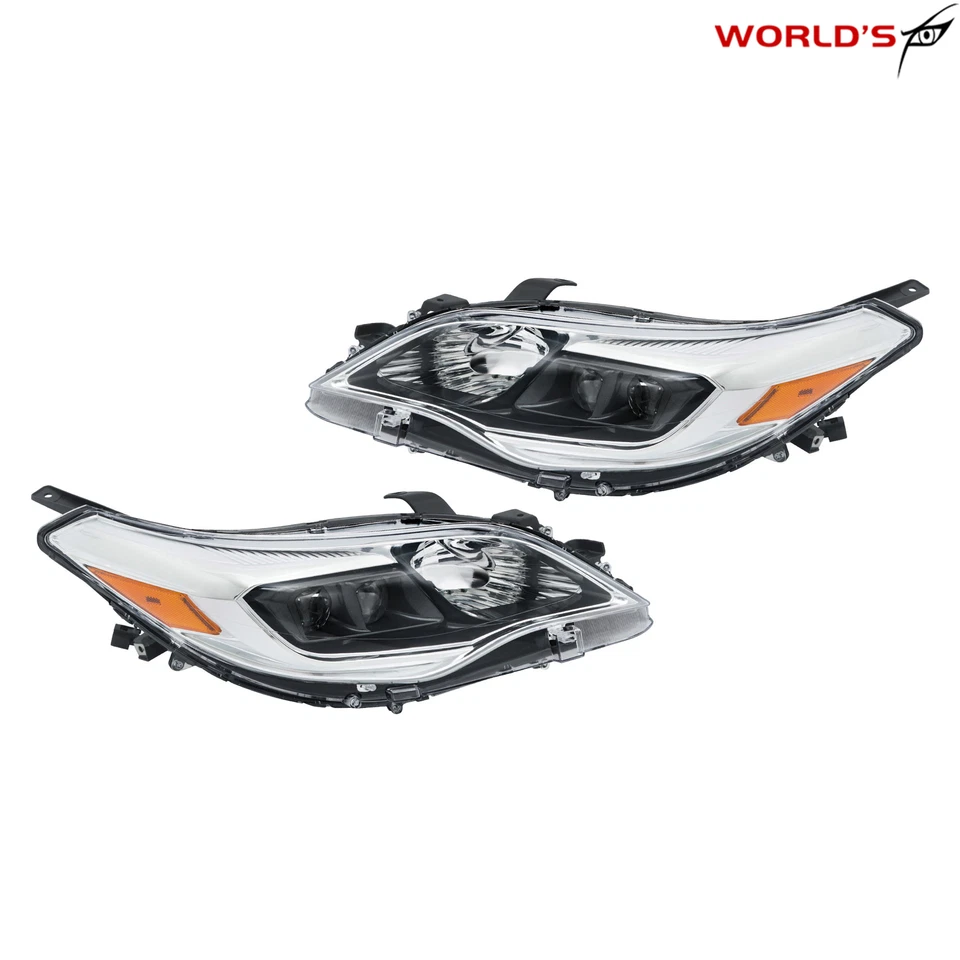 Juego de faros para Toyota Avalon 2013-2015 lado izquierdo y derecho halógeno tipo 2 piezas Foto 3 de 4