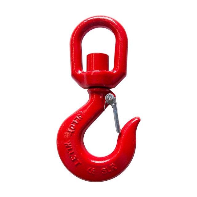 1 Ton Alloy Steel Swivel Eye Hook Drop Rigging With Latch