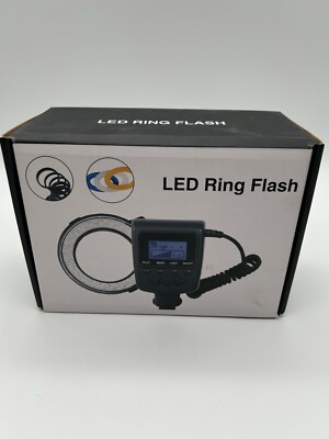 LED Ring Flash Neu + OVP