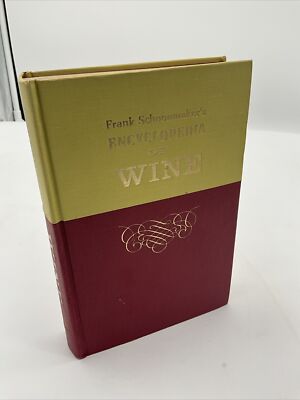 Frank Schoonmaker's Encyclopedia of Wine- 1965 -Hardcover- Fort Benning Libr. AK
