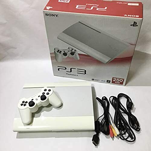 PlayStation 3 250GB Classic White (CECH-4000B LW) Video Game Consoles