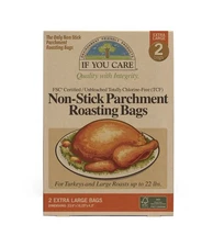 If You Care NonStick Parchment Roasting Bags for Turkeys-Extra Large-Unbleached
