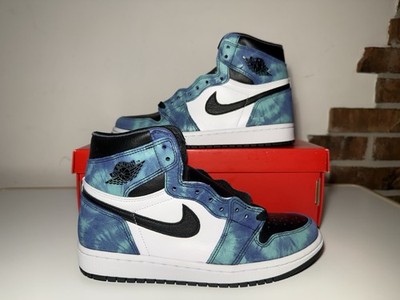 Air Jordan 1 Retro High OG Tie-Dye Sneakers CD0461-100 Brand New! Ships Fast!