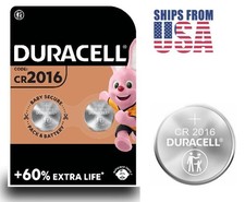 2-Pack Duracell DL/CR2016 CMOS Cell Lithium 3V Watch Battery, EXP 2030