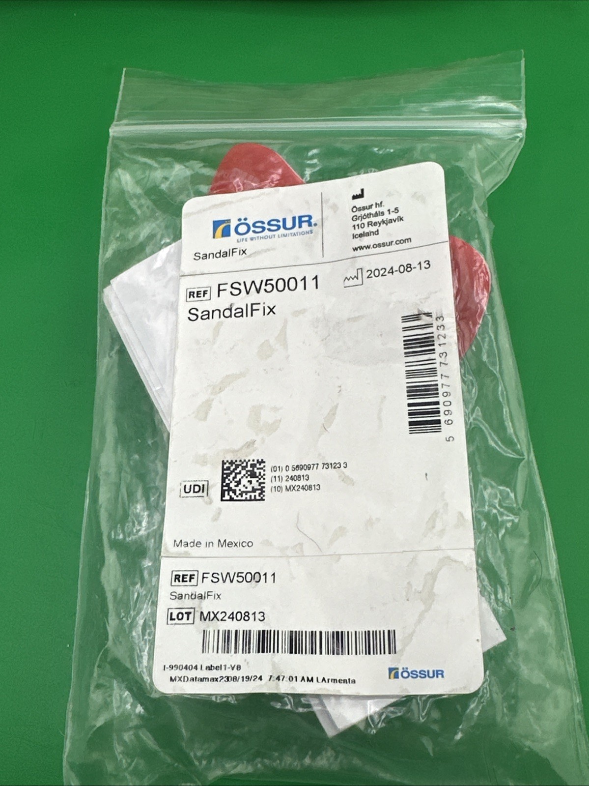 Ossur Proflex Pro-flex Terra Prosthetic Foot. Size 28. Category 5, Right, New