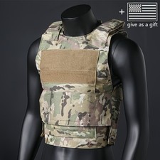Military Tactical Armor Carrier Vest Combat Adjustable Protective Molle Plate