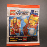 Lego - Iron Man - Mark 85 - Sh904 Super Heroes Avenger Minifigur - Paperbag