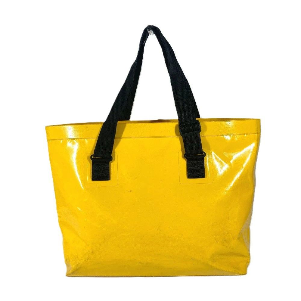 CHANEL Waterproof CC Coco Mark ETANCHE Logo Tote Shoulder Bag Vinyl Ladies