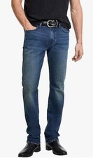 John Varvatos Men's Regular Straight Indigo Jeans 32 NEW 228 J701CZ1-CAAB