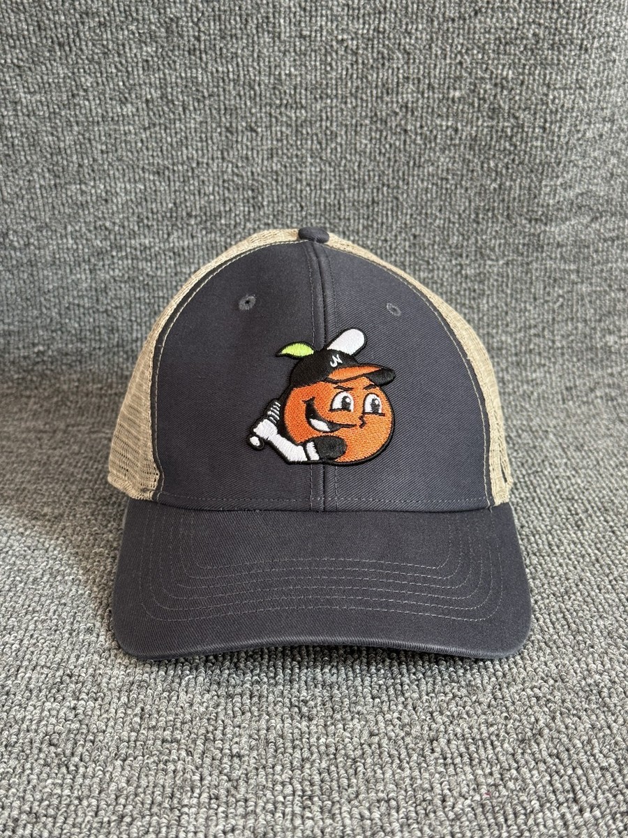 '47 Brand Syracuse Orange Trucker Snapback Charcoal Tan One Size Hat