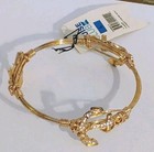 Cruise Club Norwegian Cruise Lines Anchor Rhinestone Bangle Size L Gift Souvenir — photo 4