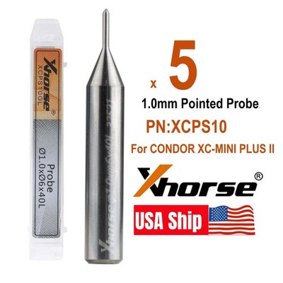 5Pcs/lot Xhorse XCPS10GL 1.0mm Pointed Probe Work for Condor XC-Mini Plus II