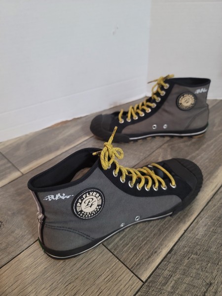 PF Flyers Edición Limitada BOOMBOX Hip Hop por Justin Bua Hombre 9.5 Mujer 10.5 RAROS 4