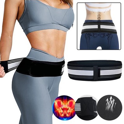 Sacroiliac Joint Belt Vents Hip Brace for Sciatica Pelvis Lumbar Nerve Pain JQ