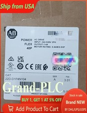 Allen-Bradley AB 22D-D1P4N104 PowerFlex 40 0.4kW 0.5Hp AC Drive 1PCS NEW IN BOX
