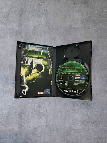 Hulk (Sony PlayStation 2, 2003) Video Game CIBComplete PS2 Game Tested Works - Picture 2 of 4
