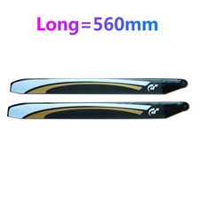 560mm Carbon Fiber Main Rotor Blades RC Accseesories For  550 RC Helicopter