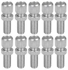 Dia-Compe Bicycle bike brake cable ALUMINUM barrel adjusters PACK OF 10 SILVER