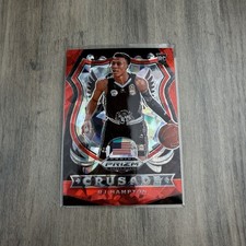 2020 Panini Prizm Draft Red Ice RJ Hampton #93 Rookie