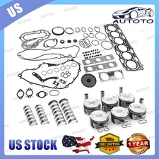 B6304T Engine Piston Gasket Rebuild Kit -Bearings For Volvo S60 S80 V60 XC60 3.0