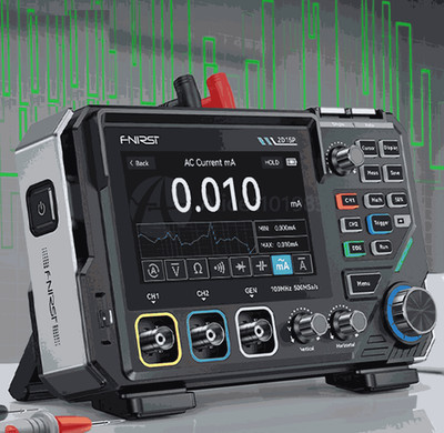 FNIRSI 2D15P Digital Multimeter Oscilloscope Signal Generator 100Mhz 500MSa/s