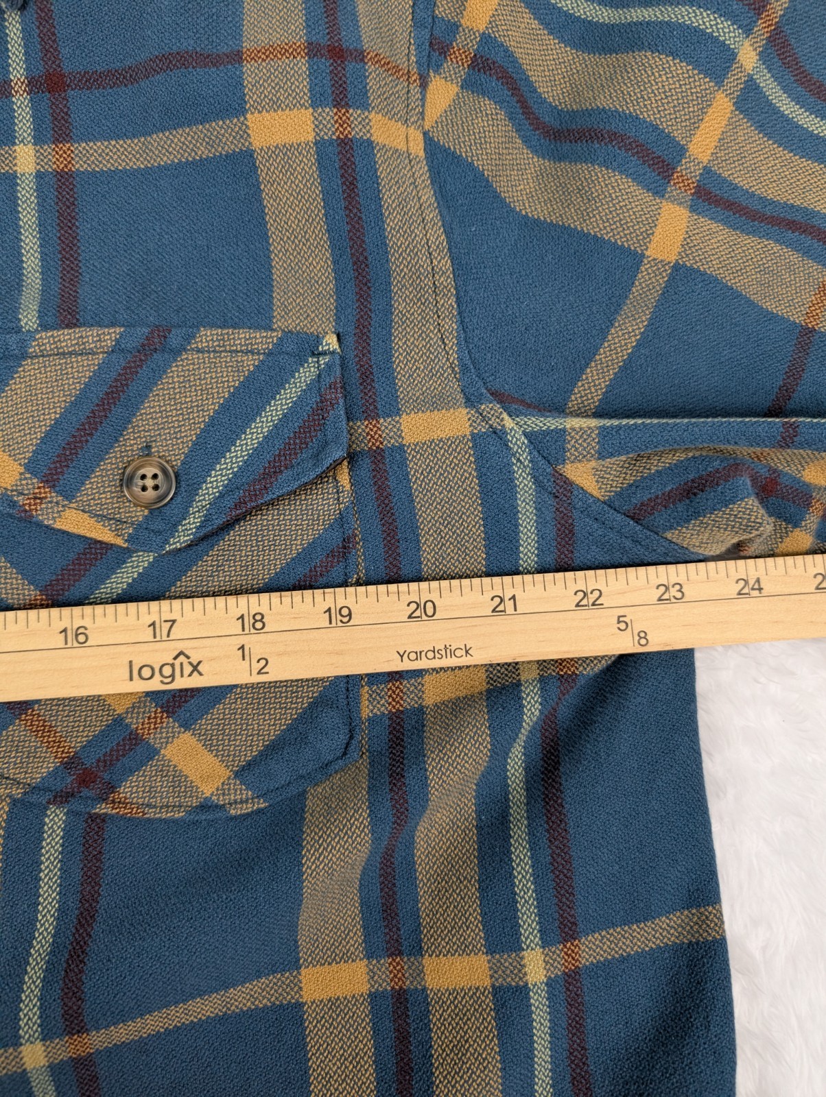 Pendleton Lined Shacket Jacket Men's Size L Blue … - image 4