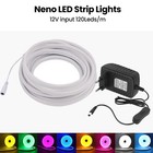 12V Neon LED Strip Streifen Bunt Flex Schlauch diffus Lichtband DIY Deko IP67
