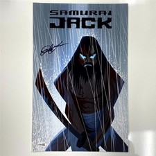 Phil Lamarr signed Samurai Jack 11x17 Photo Poster autograph ~ JSA